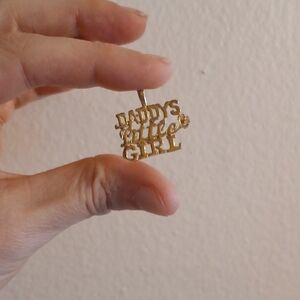 "Daddy's Little Girl" 14k Gold Pendant